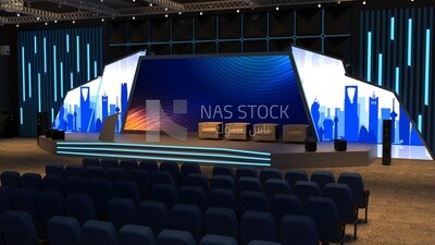 3D model of a large theater