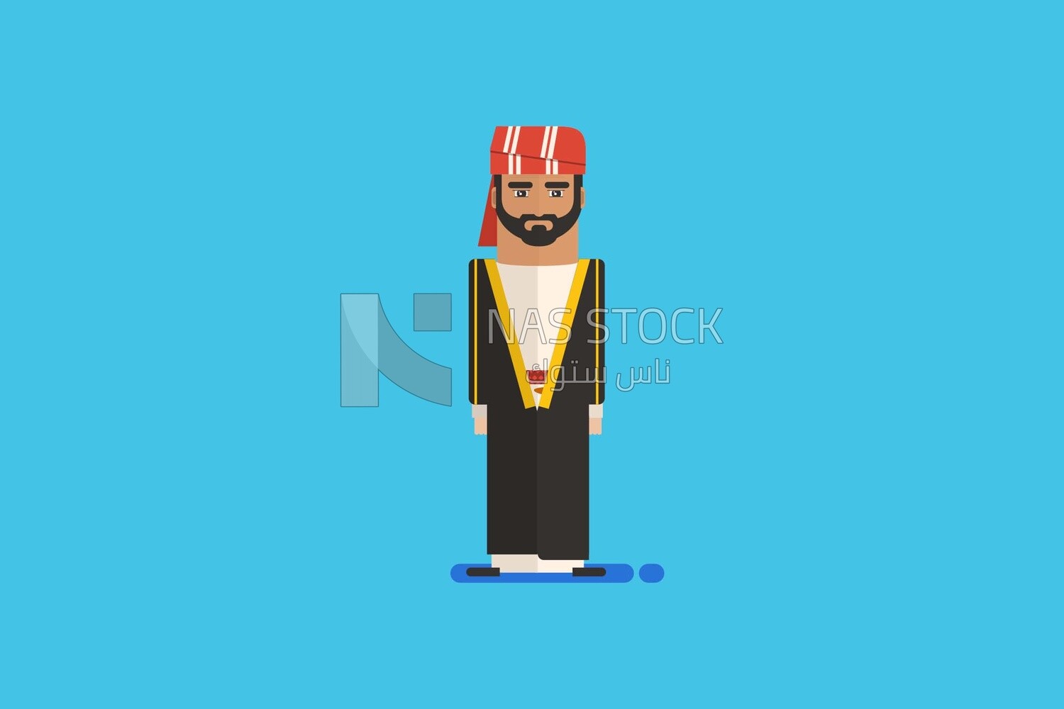 Saudi gulf man