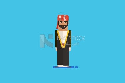 Saudi gulf man