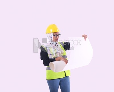 طبيبة ترتدى حجاب
