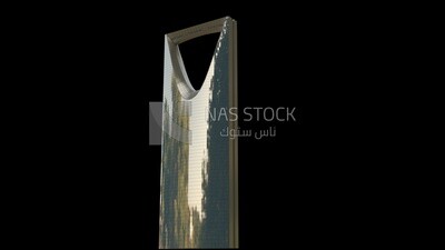 3D Model of the al mamlaka Tower in Riyadh ,exterior view