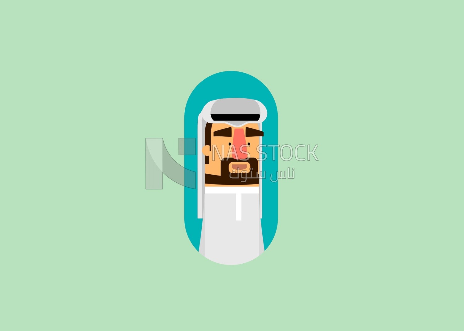Gulf man standing