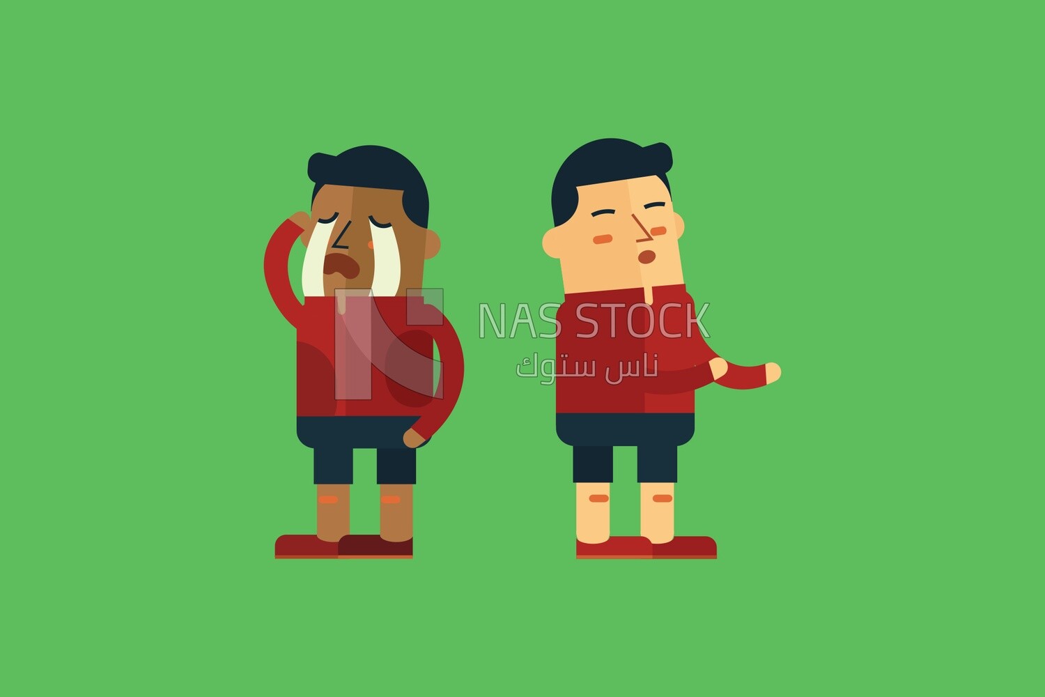 Two characters of men