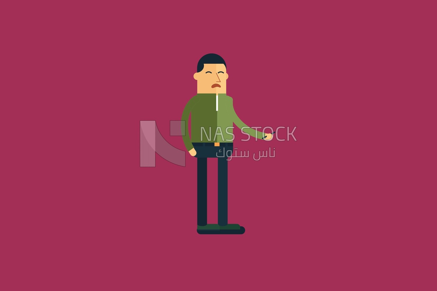 Man standing