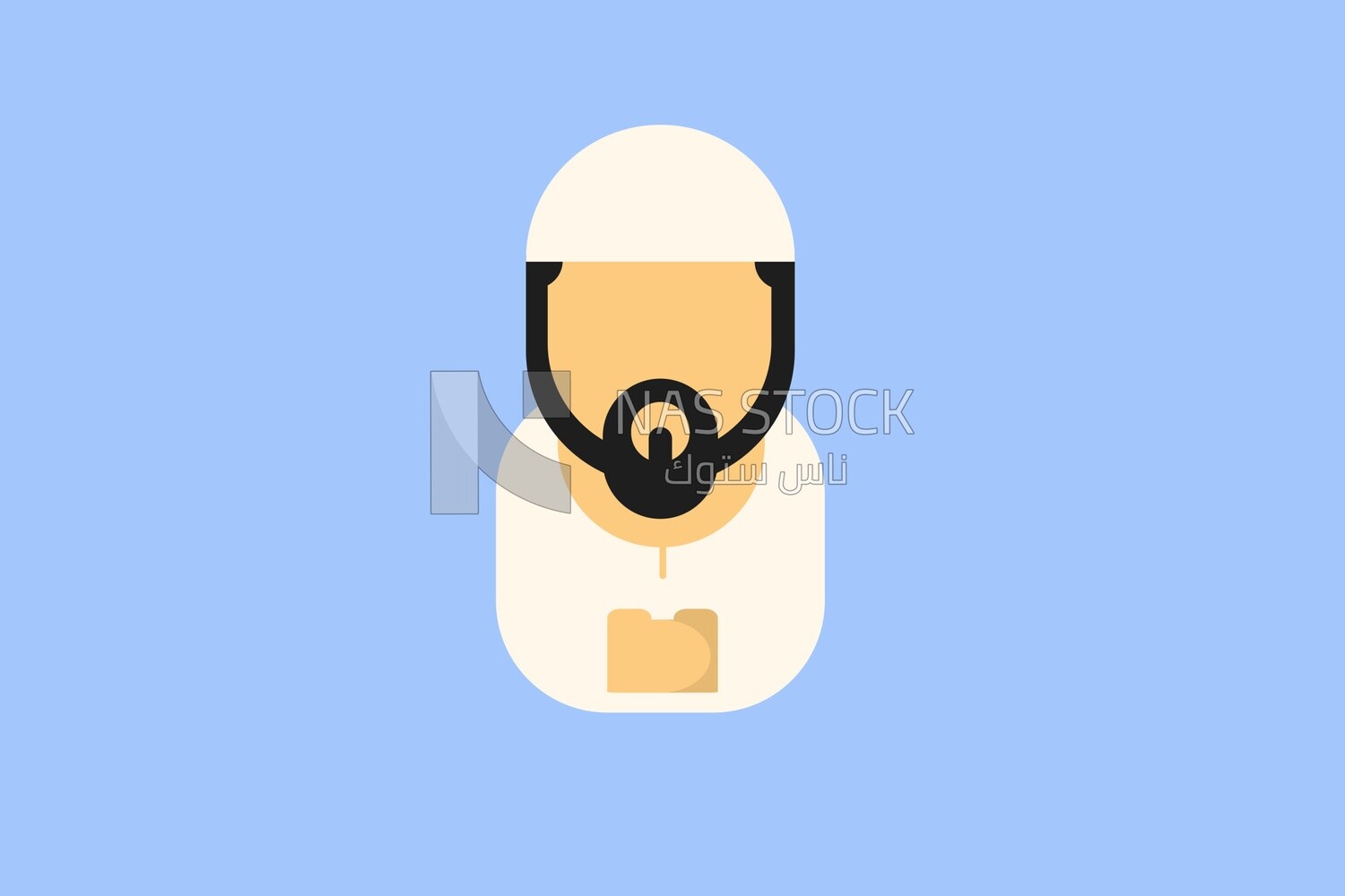 Man performing Hajj