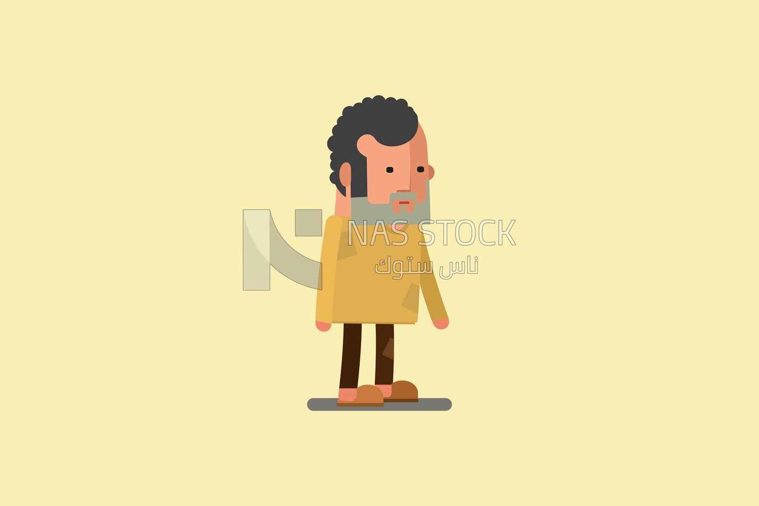 Character of an old man