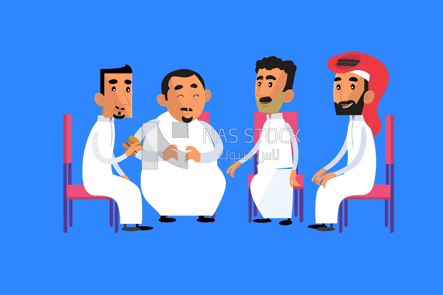 Characters of gulf men
