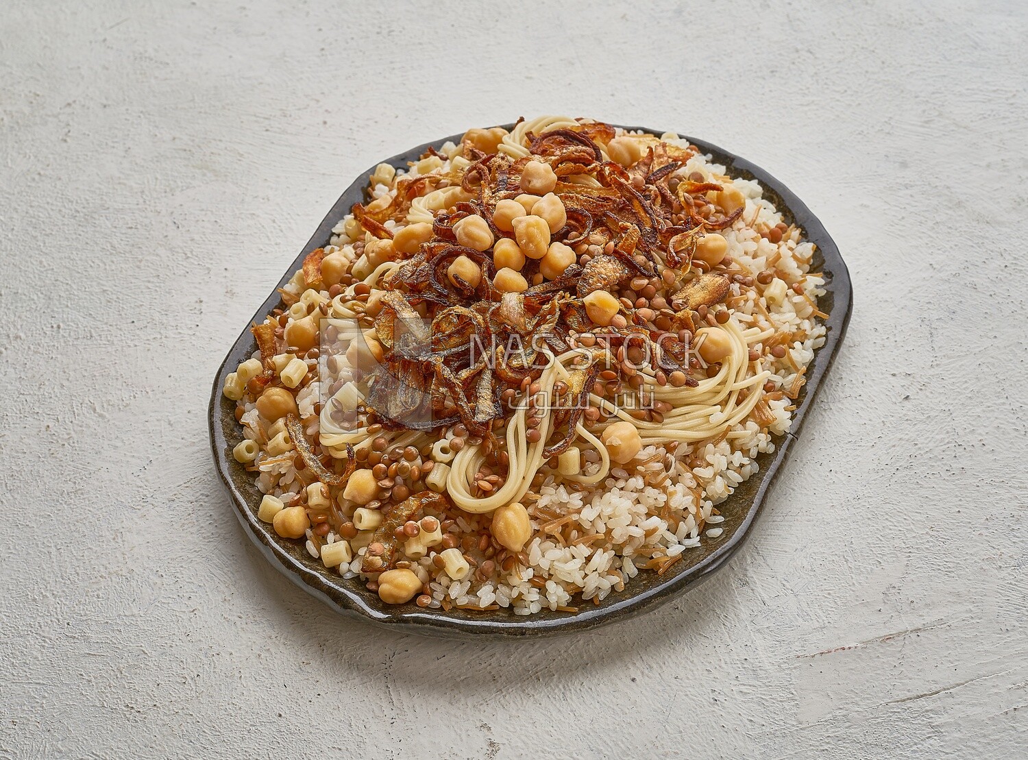 Egyptian Koshary dish