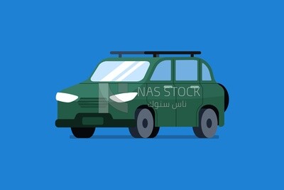 Green car