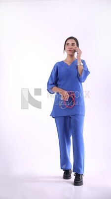 A woman doctor with a stethoscope