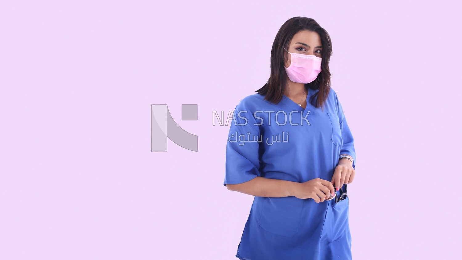 A woman doctor with a stethoscope