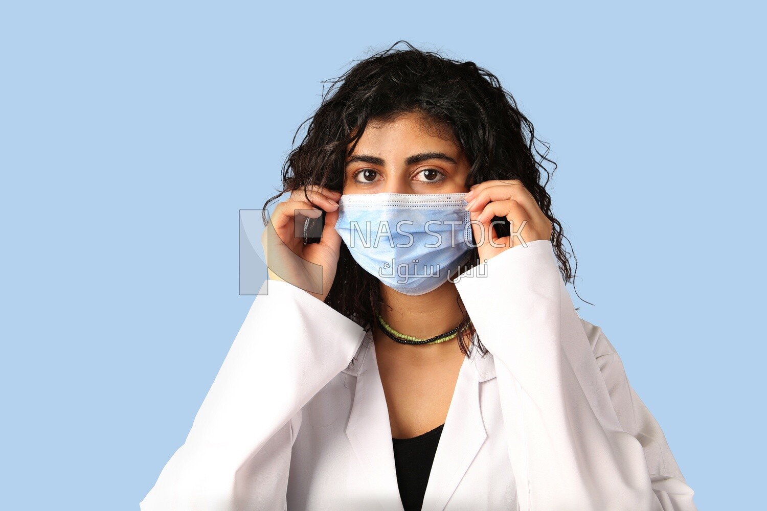 A woman doctor with a stethoscope