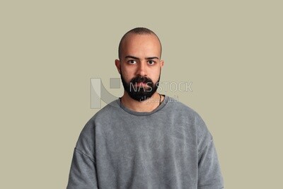 young man with a piercing look