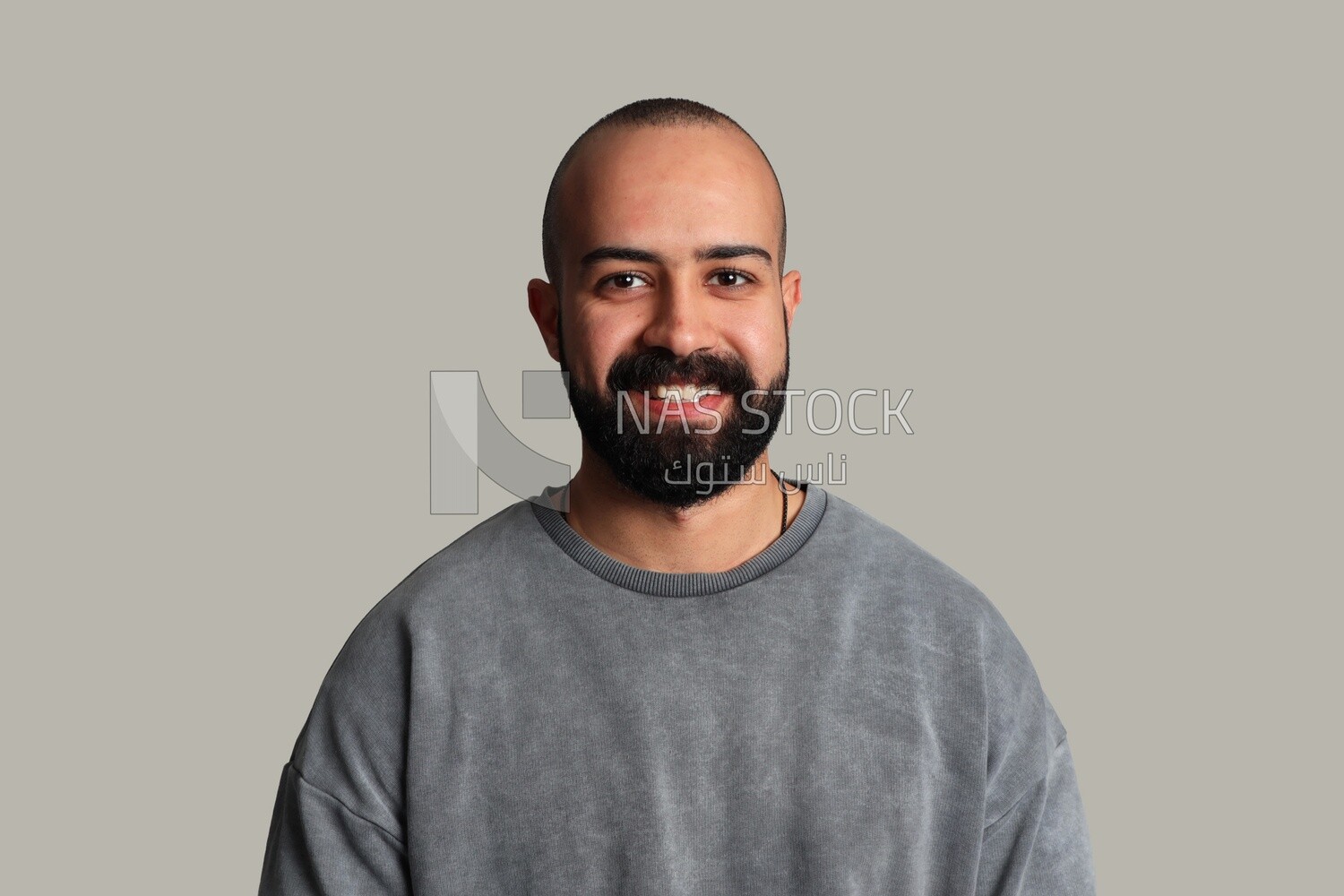 Smiling man