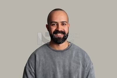 Smiling man
