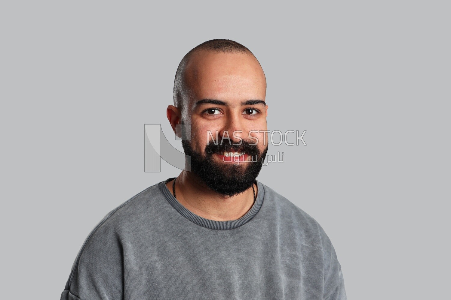 Smiling man