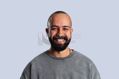 picture of a man very happy