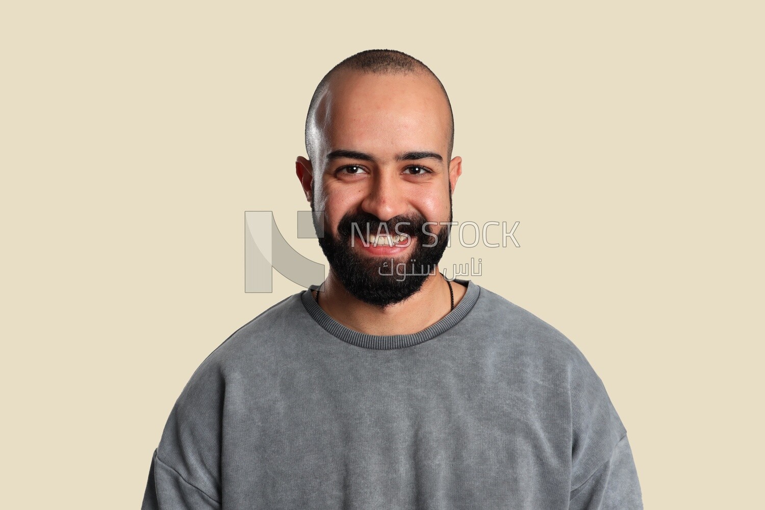 Smiling man