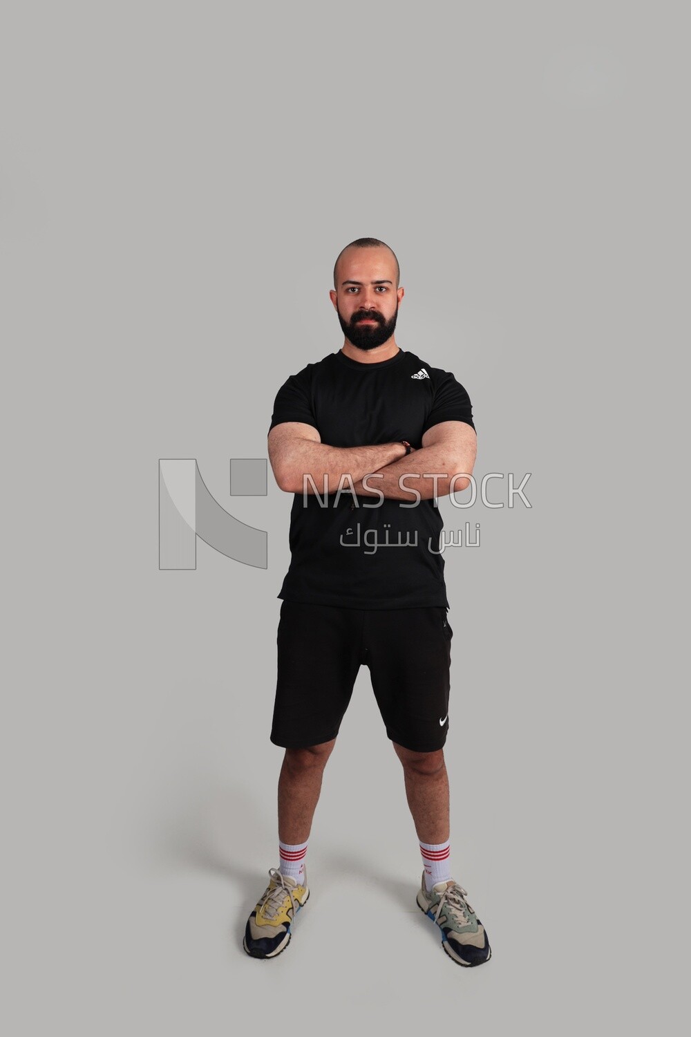 Young man in sportswear