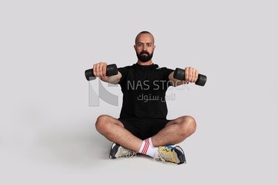arm exercises with gym equipment