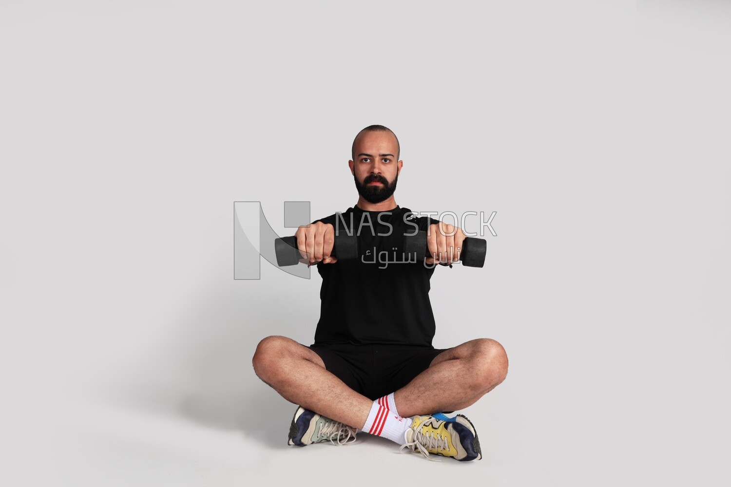 arm exercises with gym equipment