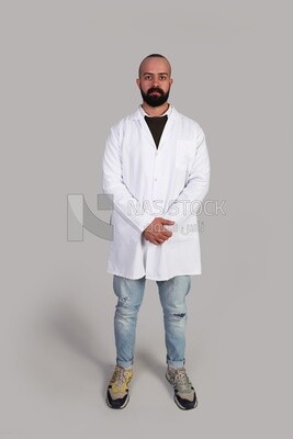 doctor standing in a hospital uniform