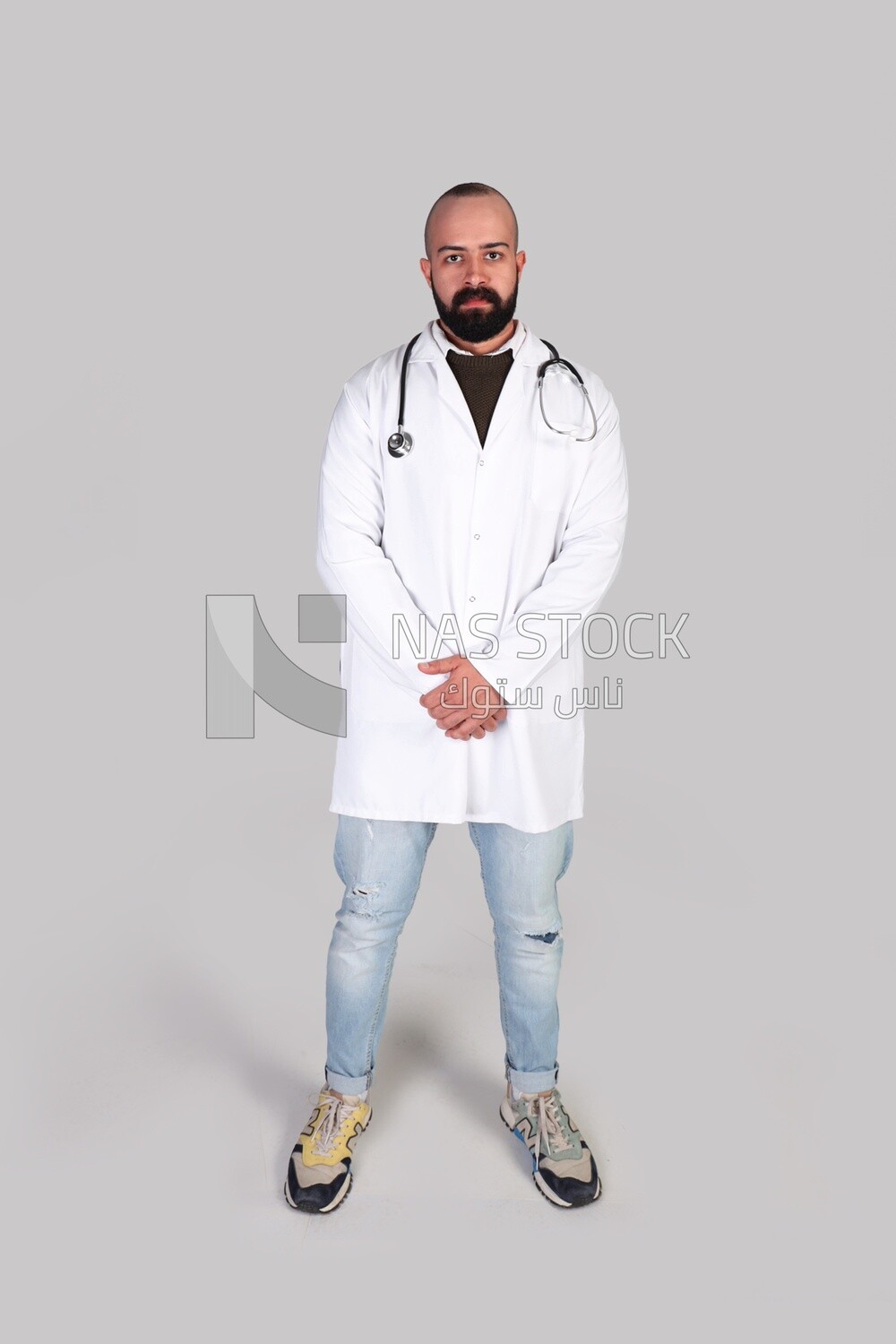 doctor in hospital uniform