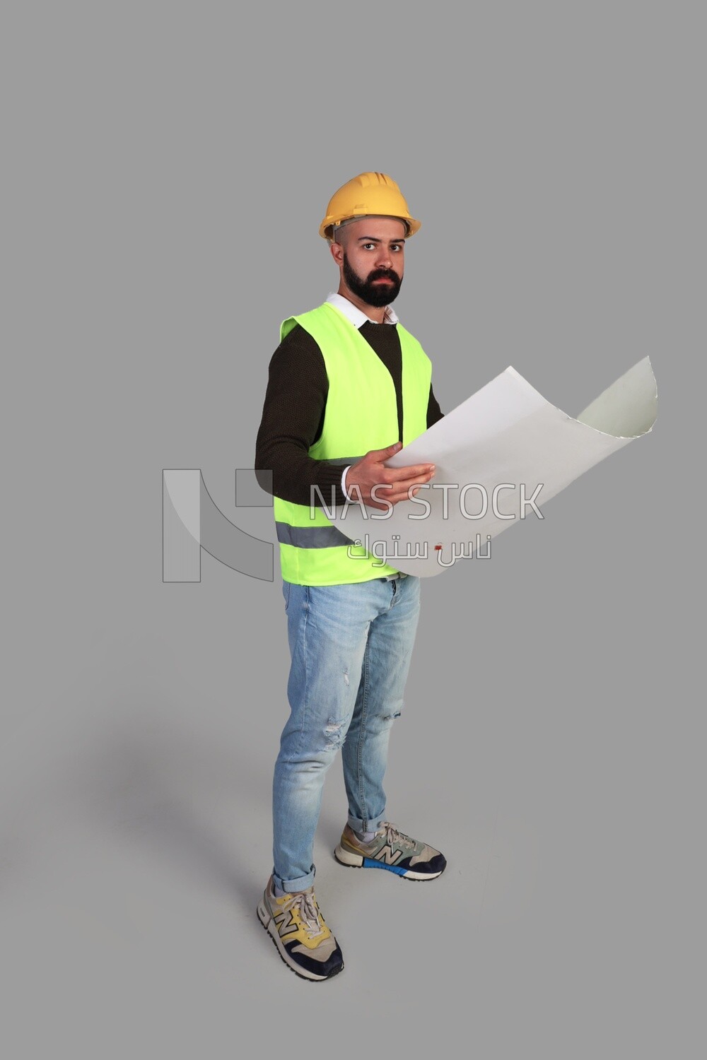 construction engineer at work