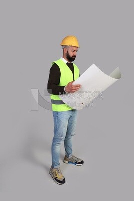 construction engineer at work