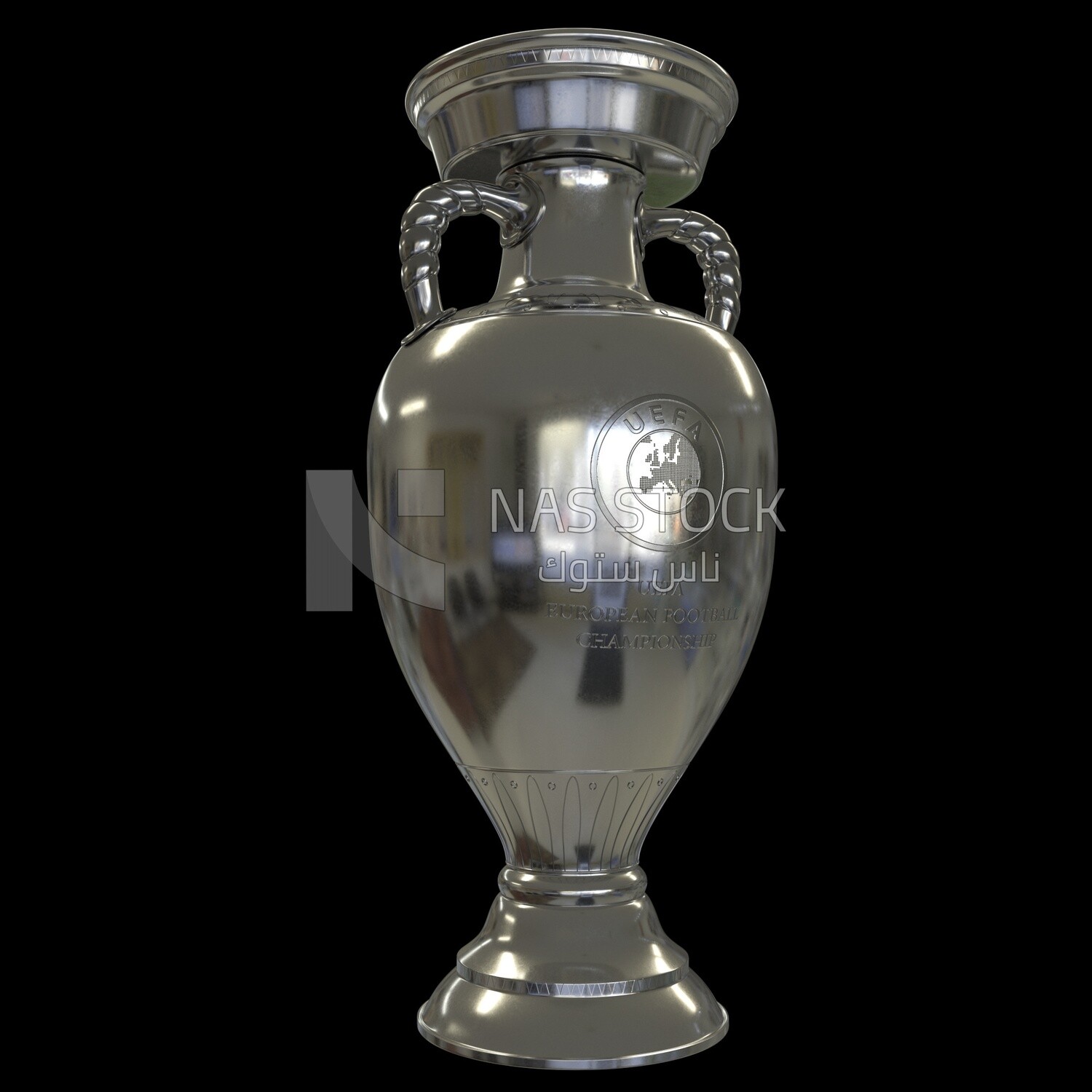 3D model of a Uefa Champion cup