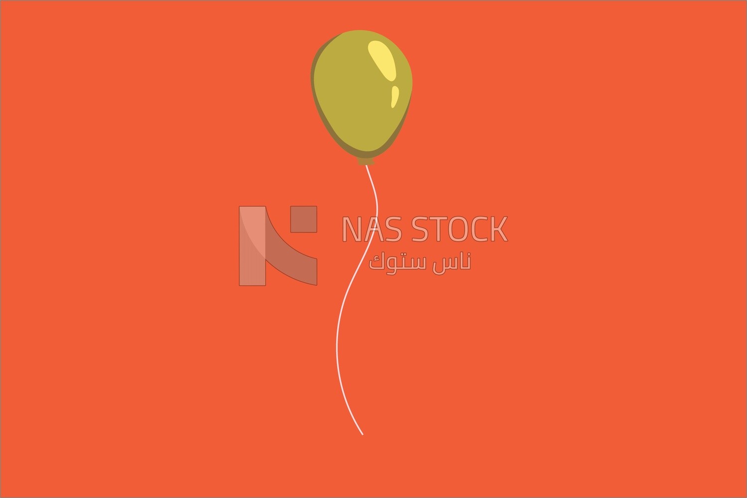 Yellow balloon