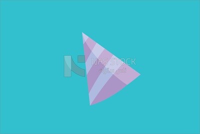 قبعة احتفال ملونة