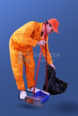 Garbage worker