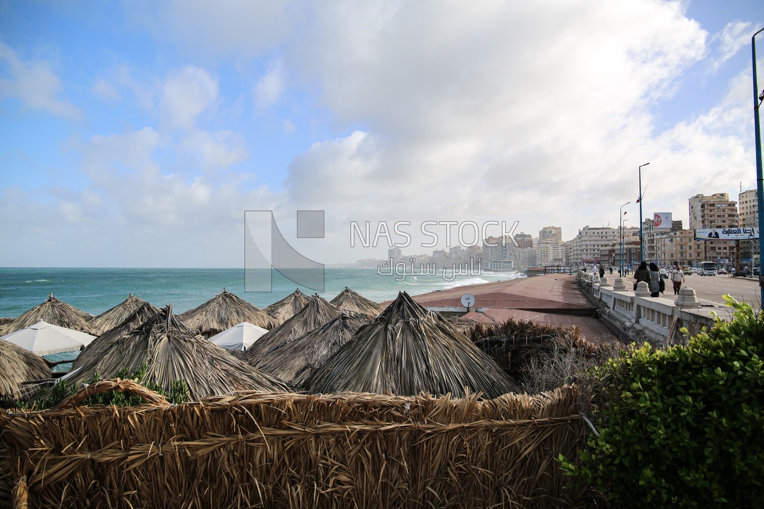 Umbrellas on the beach