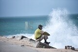 Man listening to music