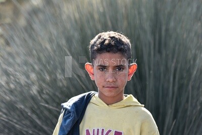 Kid in the farm