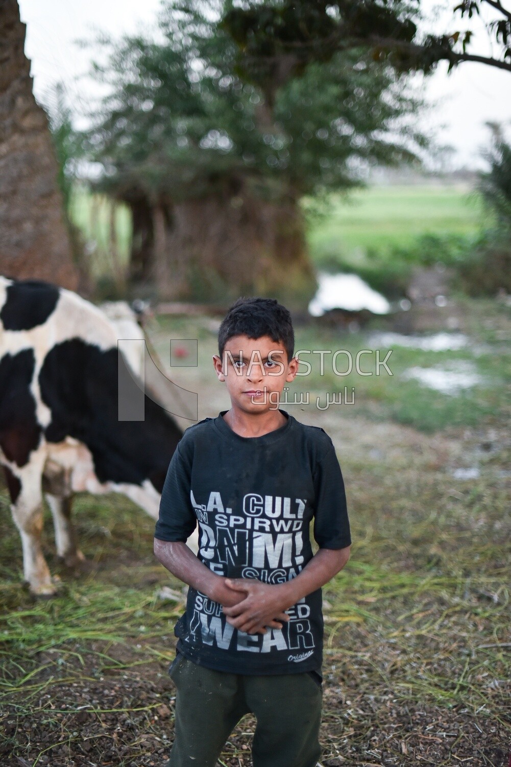 Child from the Egyptian countryside