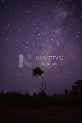 Sky with the Milky Way, Egypt