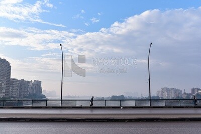 Abbas Bridge in Giza, Egypt