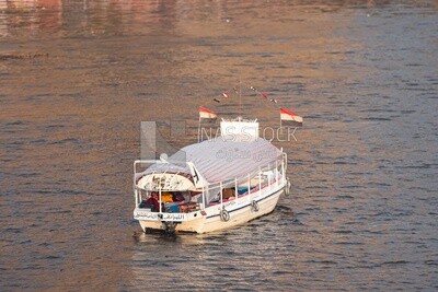 Nile felucca roaming the Nile River