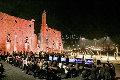 Opening ceremony of Al-Kabbash Road, Egypt