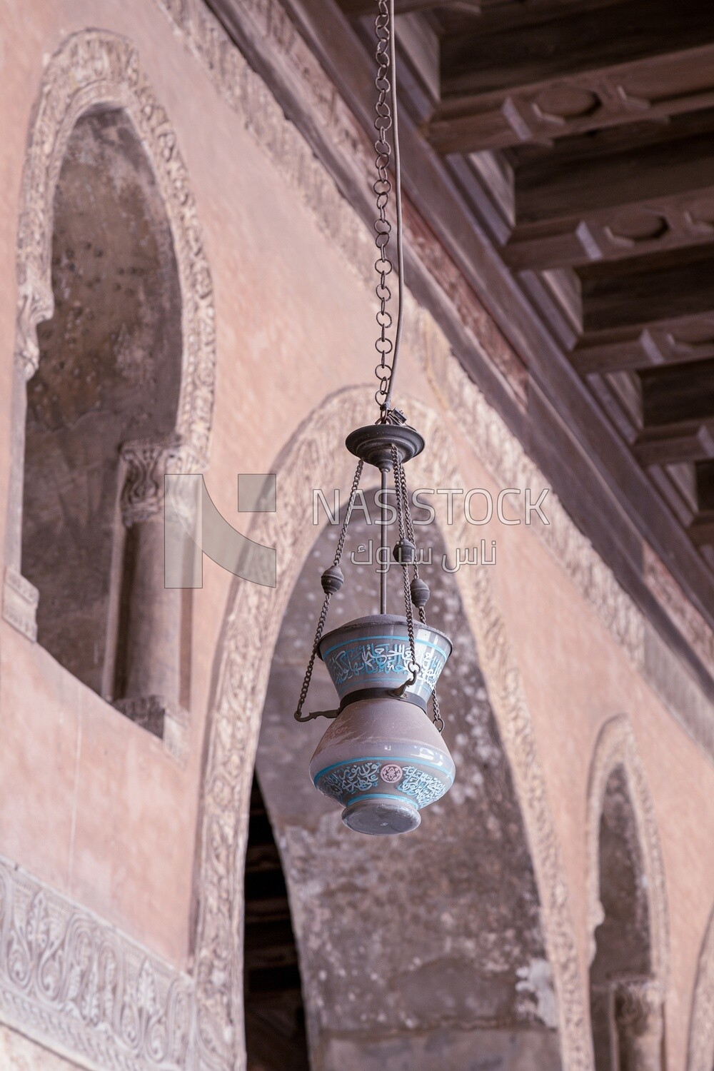 The mosque lamp in the Ibn Tulun Mosque