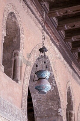 The mosque lamp in the Ibn Tulun Mosque