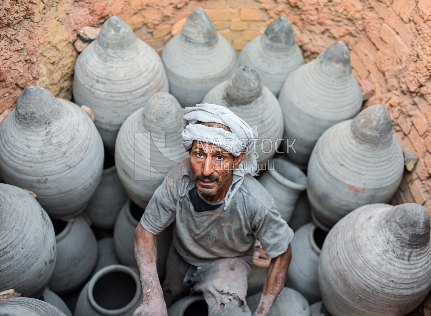 An Egyptian craftsman