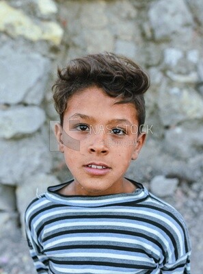 An Egyptian child from Fayoum Governorate
