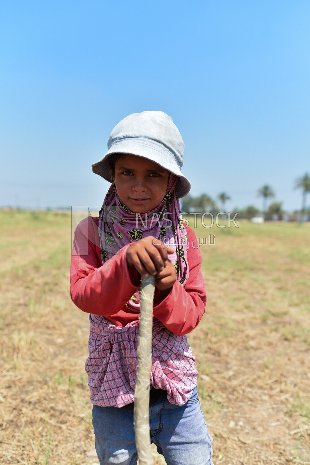 A super pretty little village girl