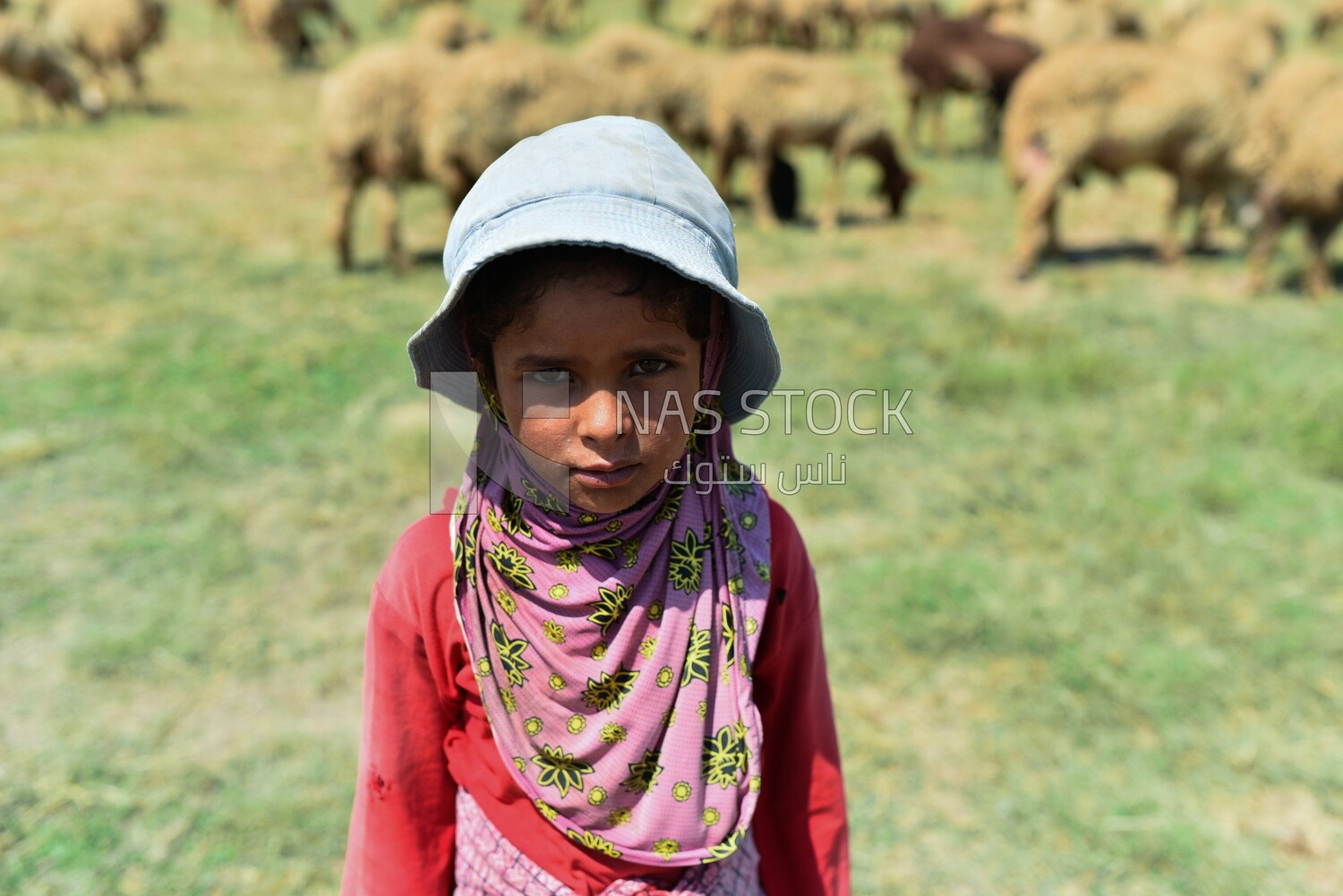 A super pretty little village girl