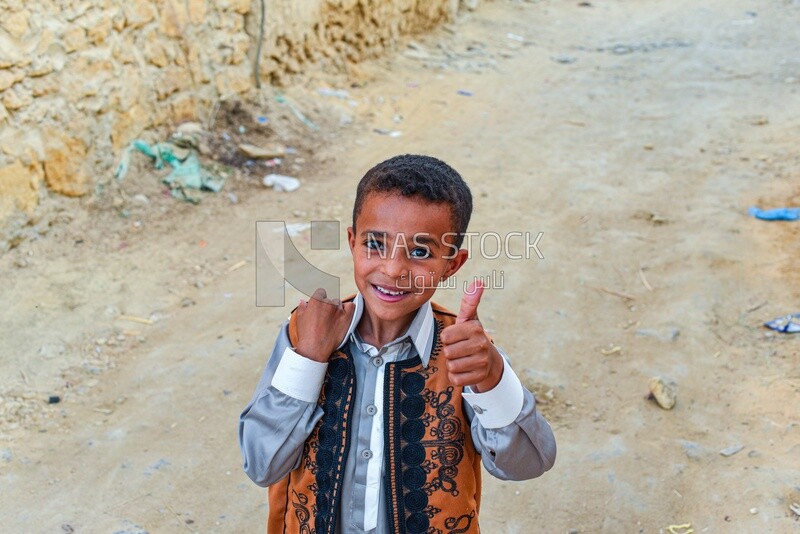An Egyptian child from Siwa