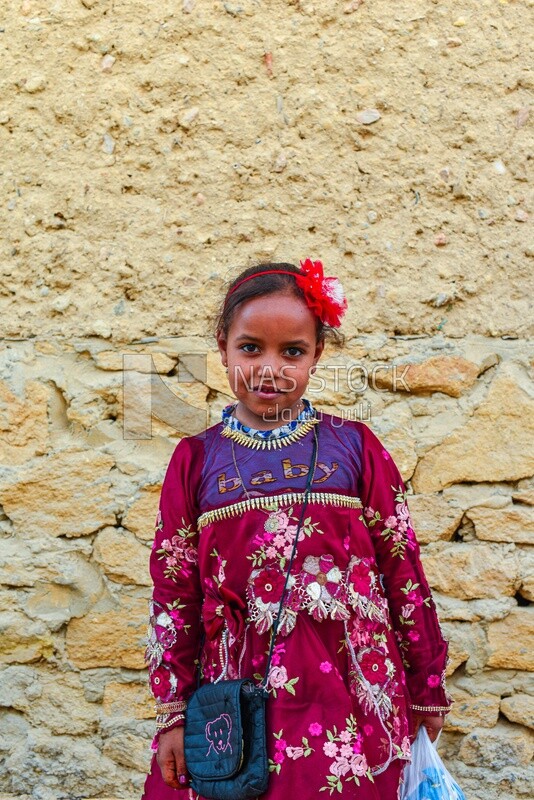 Beautiful girl from Siwa Oasis, Egypt