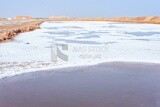 One of the salt lakes in Siwa Oasis